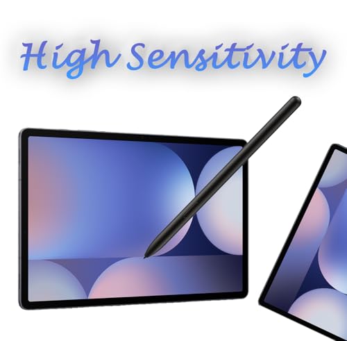 Image of Galaxy Tab S10 FE / S10 FE+ S Pen for Samsung Galaxy Tab S10 FE / S10 FE+ Stylus Pen Replacement + Free Tips Galaxy Tab S10 Fe Pen for Samsung Galaxy Tab S10 FE / S10 FE+ / S10 FE Plus Stylus S Pen(Black)