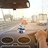 Rechory Rotating Car Air Freshener,Suspension Rotatable Air Purifier Freshener | Stylish Solar Powered Suspension Rotating Car Fragrance Decor for Home and Cars #4