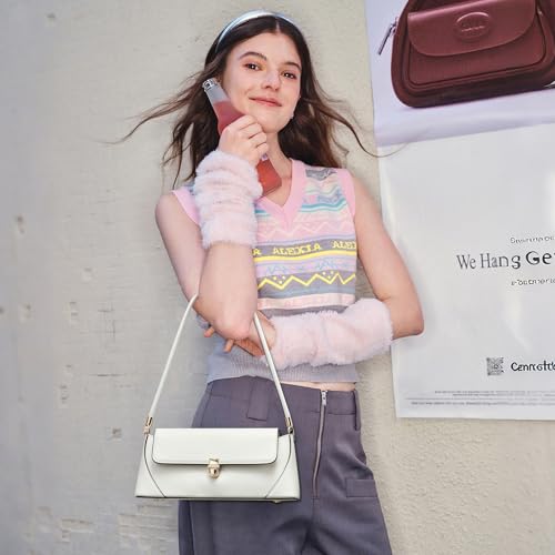 Image of Keyli Vintage Shoulder Bag for Women Retro Classic Handbag Cute Small Purse Fashion Leather Mini Hobo Clutch | Small