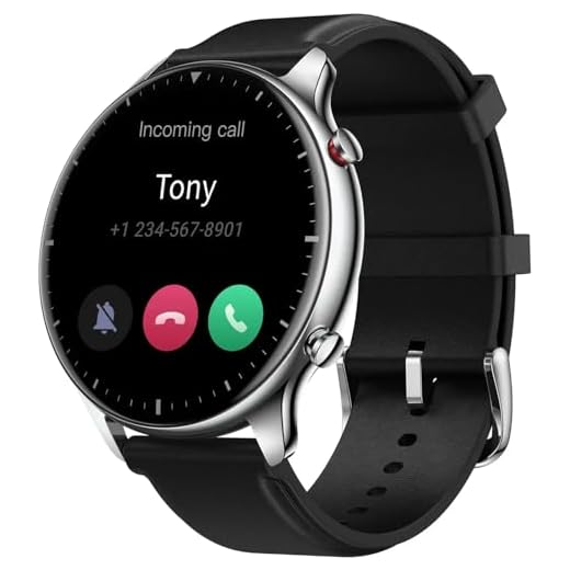 New Version] Amazfit GTR 2 New Version Smartwatch Alexa Built-in Ultra-long Battery Life Smart Watch For Android iOS Phone -Lightning (gtr2 stell)