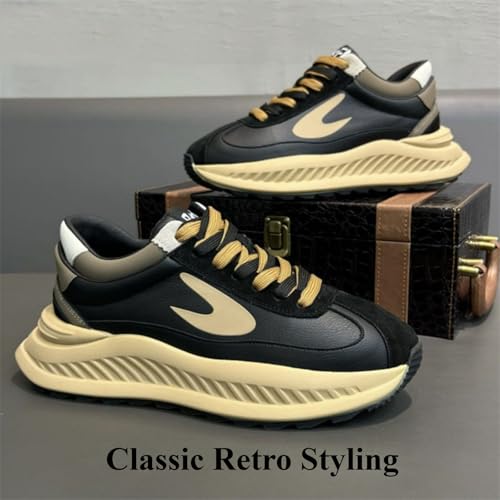 Men's Fashion Chunky Sneakers- Dad Shoes Platform Comfortable Walking Casual Sports Sneakers4