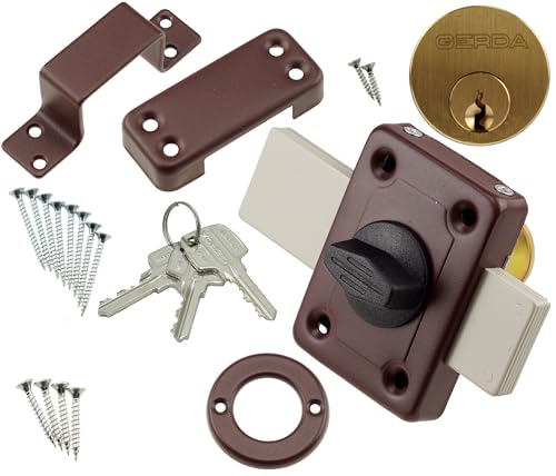 FEINZ - Serratura a catenaccio con cilindro - Catenaccio per
