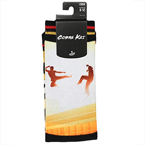 Cobra Kai Sublimated Panel Mens Socks3