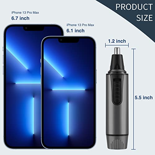 Numifun Nose Hair Trimmer For Men And Women 2022 Professional Painless Ear And Nose Trimmer Ear Eyebrow & Facial Hair Trimmer Nose Hair Clippers With Ipx7 Waterproof For Wet/Dry Use, Dual Edge Blades #TOP6