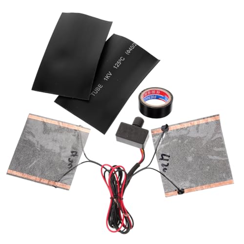 Alipis 1 Set Manopole Riscaldate per Manubrio Accessori per Scooter Comfort e Sicurezza Durante Guida con Manopole Riscaldanti