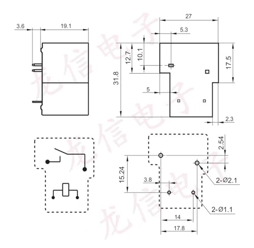 Relé JQX-15F 12VDC soluciona fallos de encendido por alta potencia T90-1A-4P-12V-30A 3