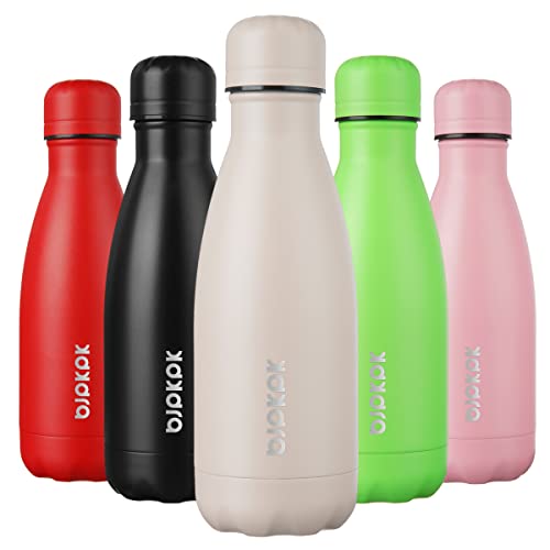 Image of BJPKPK 12 oz Small Insulated Water Bottle, Stainless Steel Leak Proof Flask