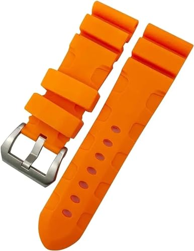 Bracelet montre silicone Panerai Luminor étanche résistant à la sueur pour le sport