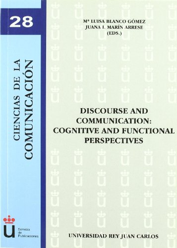 Portada de Discourse and communication: cognitive and functional perspectives