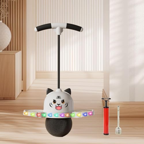 rockible Bola de Pogo com Alça Jump Board Bola Quicando Brinquedo de Salto em Altura para Treinament