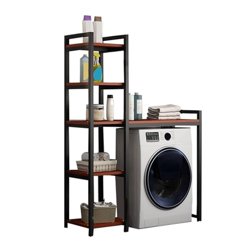 Étagère de rangement machine à laver meuble gain de place pour buanderie et maison