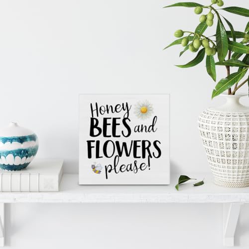 Hijie-Rustic-Spring-Decor-Country-Daisy-Wood-Sign-5-x-5-Inches-Indoor-Decor Hijie Rustic Spring Decor Country Daisy Wood Sign 5 x 5 Inches Indoor Decor