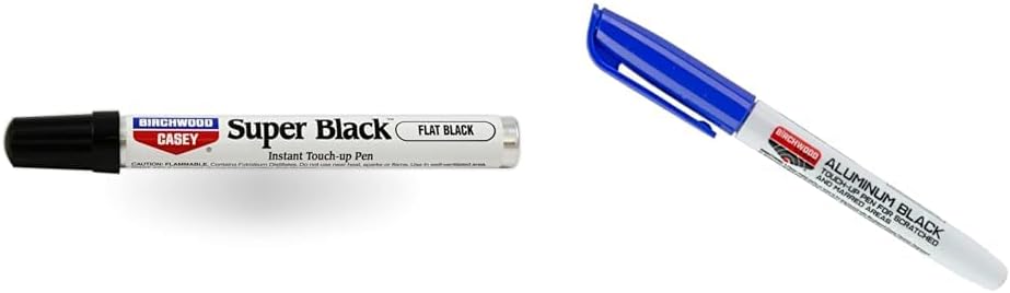 Long-Lasting Fast-Drying Super Black Touch-Up Pen & Aluminum Black Metal Finish Touch-Up Pen for Restoring Scratched and Marred Areas