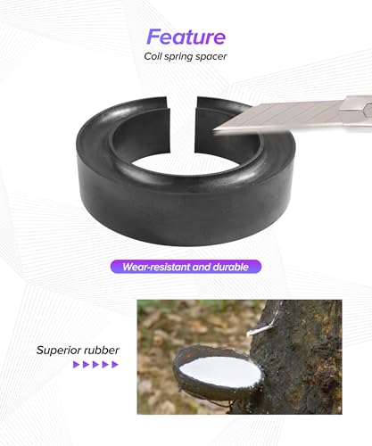Remplacement automobile entretoise pour ressort hélicoïdal réduisant bruit et vibration - 3