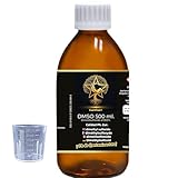 CueVitae DMSO 500 ml | pur, non dilué à 99,9 % | solvant organique de haute pureté en v...