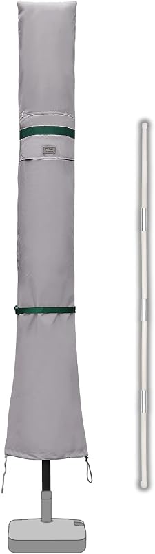 Sekey Napernyő Védőhuzat 350cm/200x300cm Szellőzőlyukakkal Vízálló Szürke