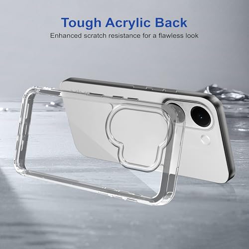 Image of Zapcase Back Case Cover for Vivo V60e | Compatible for Vivo V60e Back Cover | Case Cover with Camera Protection | (TPU + PC | Transparent)