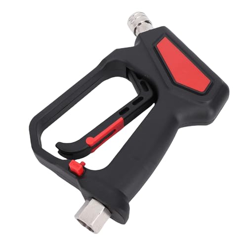 Fafeicy 5800 Pistola de Lavadora de Presión de 5800 PSI, para Lavado de Automóviles, Lavado de Motocicletas, Giratoria de 360 ​​° y de Bloqueo, 5000 PSI de Presión Máxima, 10.5 Gpm de