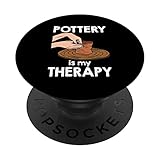 pottery is my therapy popsockets popgrip intercambiabile