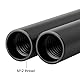 NICEYRIG Standard 15mm Aluminium Rods 15cm Lange M12 Gewinde für Kamera Schulter Rig