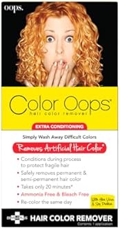 Color Oops Regular Strength Hair Color Remover, #RS100-1 Ea