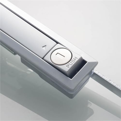 Serrure à bielle MS461 à trois points en sandchrome pour boîte de distribution