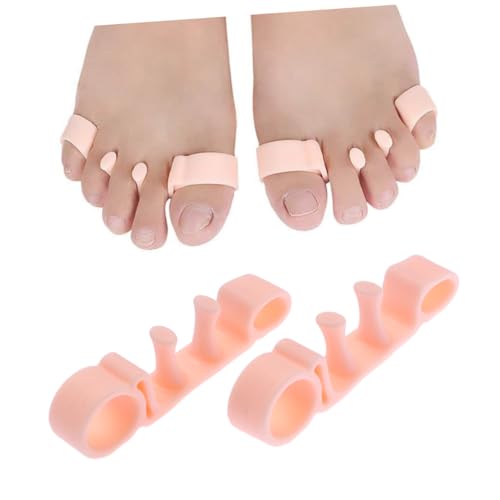 Didiseaon 1 Pair Separators Hallux Relief Spacers Gel Straightener for Men Women