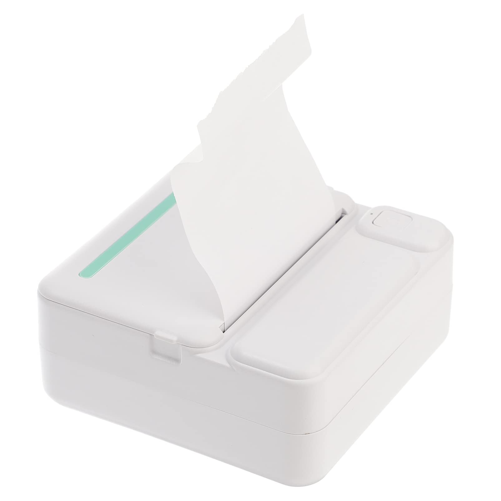 STOBOK Wireless Connection Label Printer 1 Set Thermal Label Printer Pocket Thermal Shipping Label Printer for Shipping Packages Postage Home Small Business White s Wireless