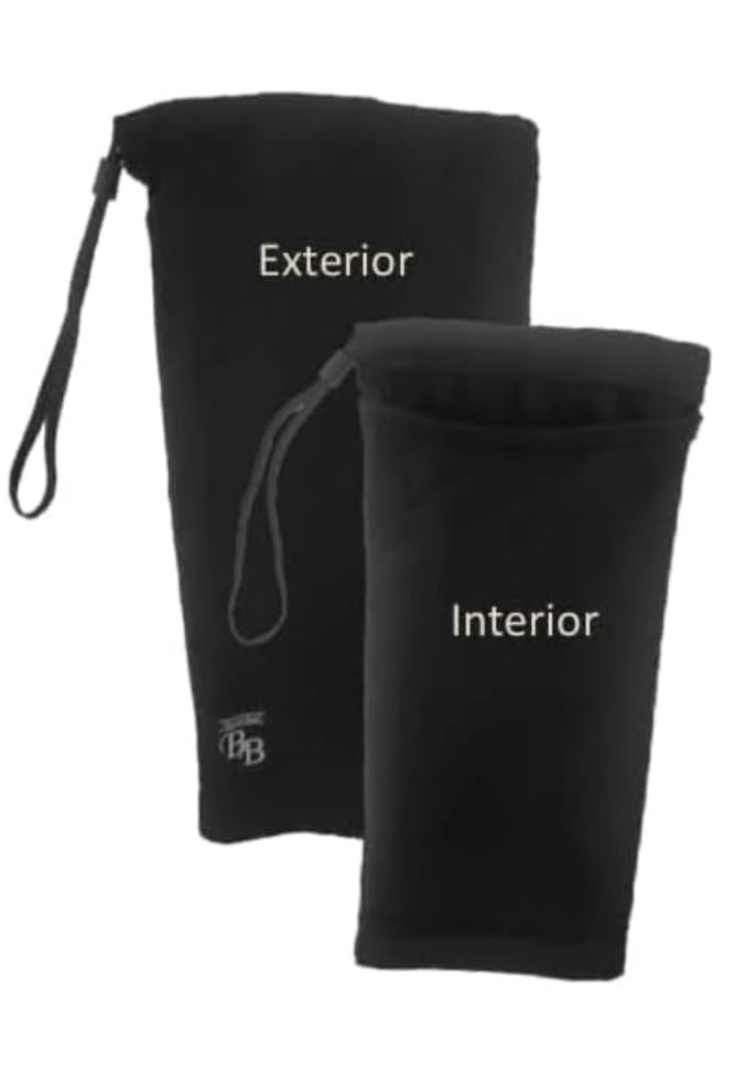 Image of PICC /IV Arm Cover /Sleeve-U- Shape Canal Skin Barrier and Adjustable Toggle for the perfect fit! (Black, Medium)