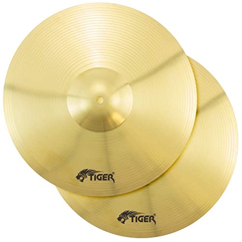 Cymbale Hi-Hat Tiger CYM7-BR 14 charleston pour batteur et batterie
