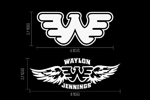 Image of LD - 2 Pack R0ck Band Logo and Icon Die Cut Decal for Truck Car Window Laptop [White]
