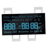 drburpily Pannello di Ricambio per Forno con Display a LED, Parti compatibili con elettrodomestici da Cucina, Home Cooking Experience, Display a LED, Parti compatibili con elettrodomestici
