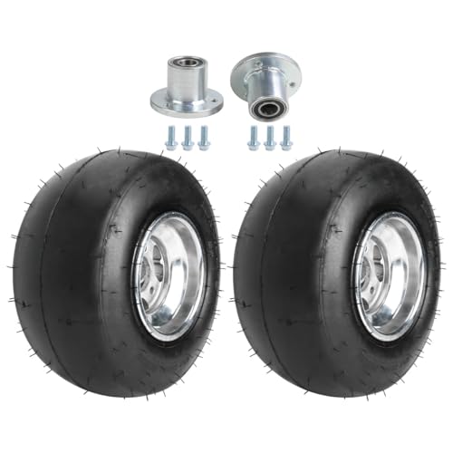 2 Pack 5" Go Kart Tires 10x4.50-5 Slick Tire and