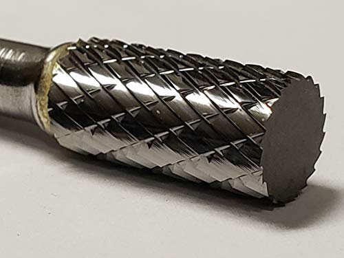 Fresa de carburo doble corte SA-3 3/8 x 3/4 pulg miniatura 6