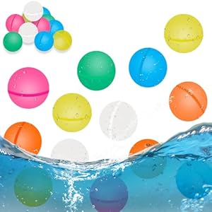 Jiahuade 24er Wiederverwendbare Wasserballons Set