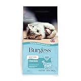 Burgess Cat, Dry Kitten Food with Chicken, 4 kg