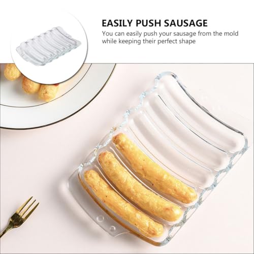 Molde de salchichas caseras resistente al calor para recetas y comida de bebé 8