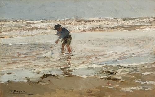 Tableaux Graffiti Art Mural l'Enfant Barquita de Sorolla - Impression Moderne 60x90cm