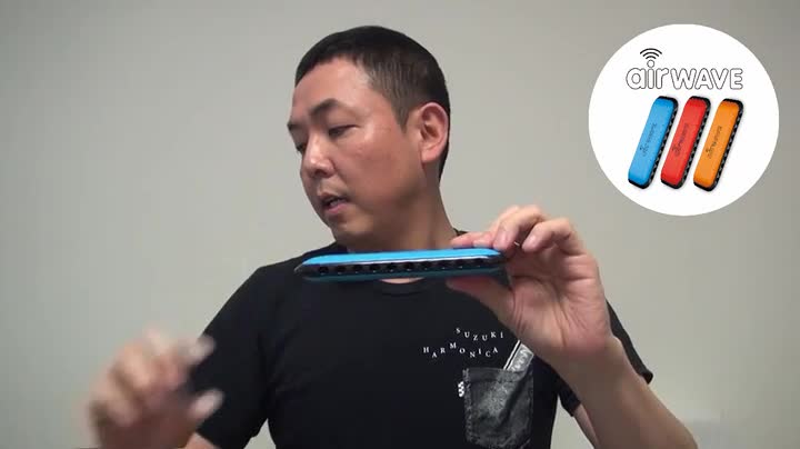 (未使用･未開封品)　SUZUKI スズキ 子ども向け10穴ハーモニカ エアーウェーブ AW-1 ブルーJ tu1jdyt Amazon | SUZUKI スズキ 子ども向け10穴ハーモニカ エアーウェーブ AW