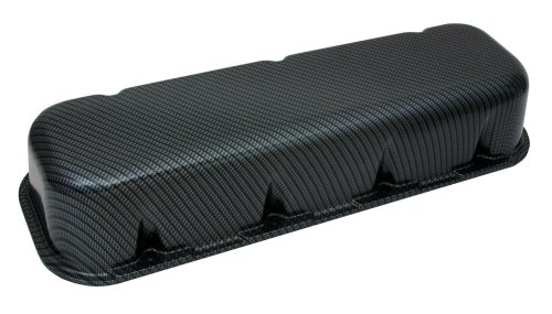 Moroso 68426 Gray/Black Cast Aluminum Fiber Design Valve Cover For Big Block Chevy #TOP18