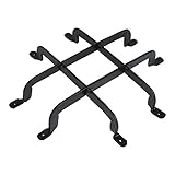A29 Rectangular Bar Speakeasy Door Grill/Grille, Black Powder Coat Finish. 10 inch (w) X 9 inch (l)