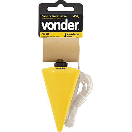 Prumo de Centro de Metal 400 G, Vonder VDO52