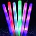 LED Foam Sticks,100Pcs Glow Sticks Bulk,18 Inch Multi Color Flashing Glow Batons, Strobes, 3 Flashing Modes - Party, DJ, Concerts, Festivals, Events, Promotions,Birthdays, Weddings