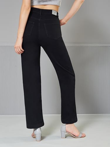 Image of Miss Chase Women's Skinny High Rise Cropped Stretchable Denim Jeans