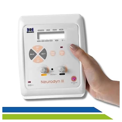 Neurodyn III Tens Fes - Portátil com bolsa - 2 Canais - Cód. 01002009 - Ibramed (BRANCO/AZUL)