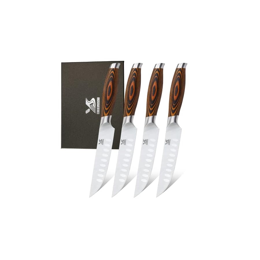 MSY-BIGSUNNY-Steak-Knife-Set-4-Piece-German-Steel-5-Inch-Blade-High-end-Ergonomic-Handle-Steakhouse-Knife-Set-Steak-Knife-Set-5 MSY BIGSUNNY Steak Knife Set, 4-Piece, German Steel 5-Inch Blade, High-end Ergonomic Handle Steakhouse Knife Set (Steak Knife Set 5")