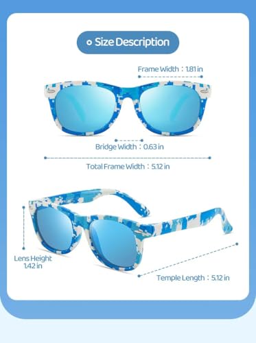 POLAROID KIDS PLD 8061/S AHY RED YELLOW 46/18/130 JUNIOR Sunglasses