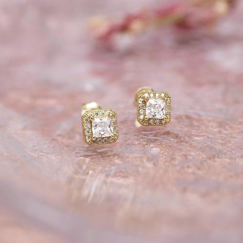 Tuscany Silver Orecchini a Perno da Donna in