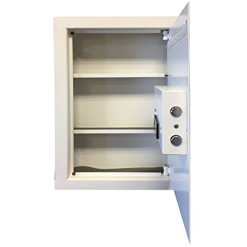 Buffalo Tools WLSFB Beige Wallsafe W Elecronic Loc