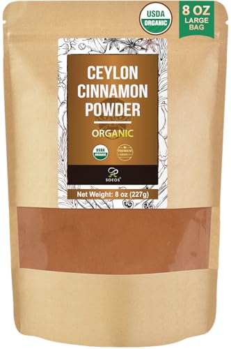 Soeos Organic Ceylon Cinnamon Powder